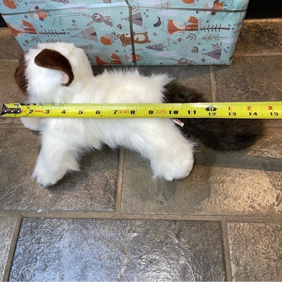 Aurora - Flopsie Bella Birman Cat plush blue‎ eyes stuff animal white brown - Picture 8 of 9